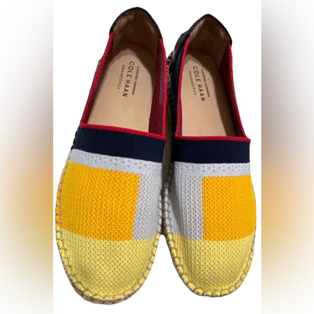 Cole Haan Kids' Yellow and Red Moccasins